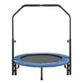 thumbnail image 7 of Upper Bounce 40" Mini Trampoline with Adjustable Handbar – Round Foldable Rebounder Fitness Trampoline for Kids & Adults, 7 of 7