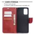 thumbnail image 5 of Galaxy S20 Case 6.2" Wallet, Allytech Premium PU Leather Full Protective Anti-scratch Lightweight Folio Flip Kickstand Cards Holder Detachable Strap Case Cover for Samsung Galaxy S20 5G,Red, 5 of 6