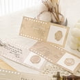 thumbnail image 4 of YAOMOBB Tear-off Notes Vintage Blank Mailing Postcards Set 40 Sheets Mailable Post Recording Manual DIY Notebook, 4 of 6