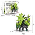 thumbnail image 2 of Electric Large Dinosaur Toy For Boy, Assembled Mechanical Disassembly Building Block, Tyrannosaurus Rex Model, Children's Simulation Dinosaur, 2 of 5