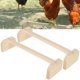 thumbnail image 5 of Soporte para Percha de loro ANGGREK 2 piezas de Percha de pollo Soporte de madera grande para aves, 5 of 8