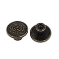 thumbnail image 2 of Unique Bargains 4 Pack Metal Drawer Cabinet Handles Knobs Bronze Tone Finish, 2 of 5