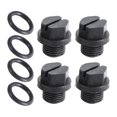 thumbnail image 1 of 4 Pairs Pool Pump Pipe Plug with Gasket Swimming Pool Accessories Seal Set, 1 of 5