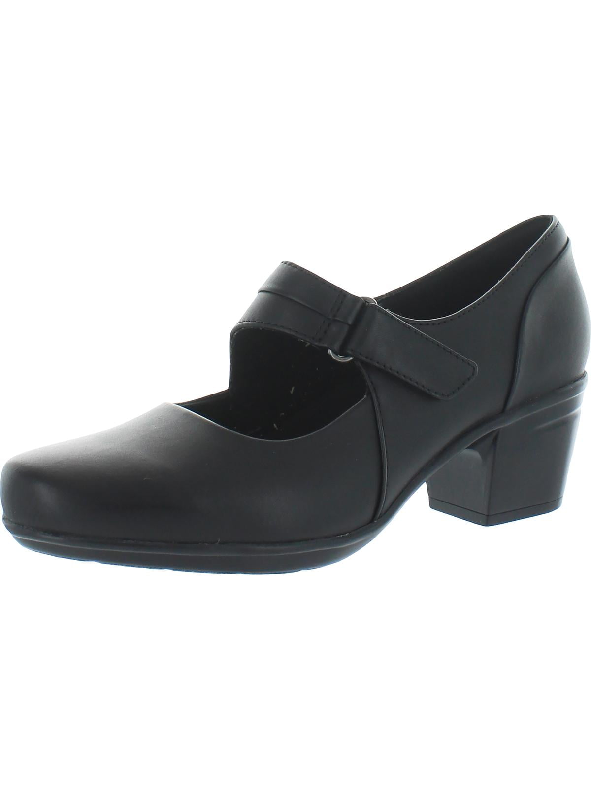 clarks emslie lulin women's ortholite mary janes heels