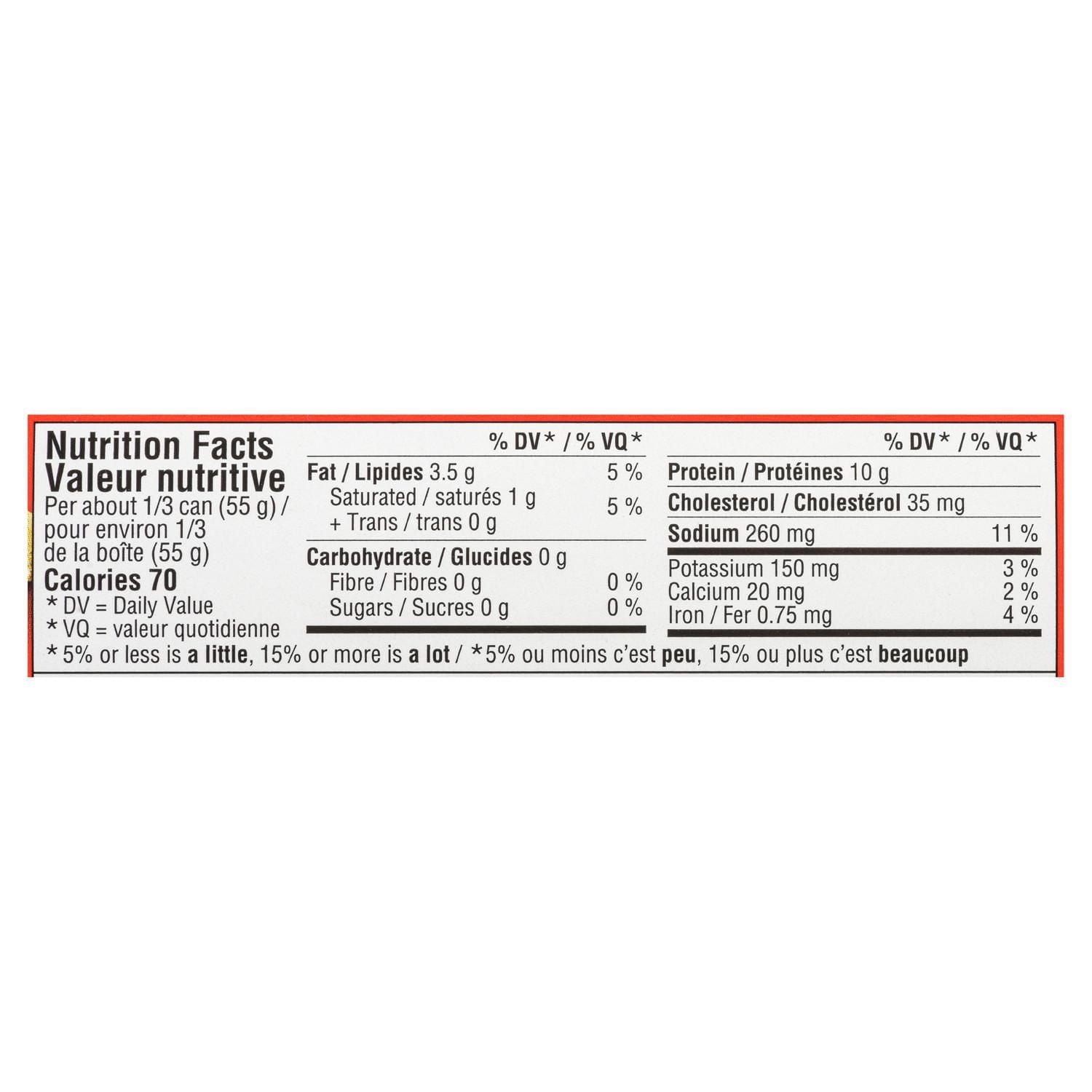 Flakes of Turkey Less Salt by Maple Leaf, 156 g