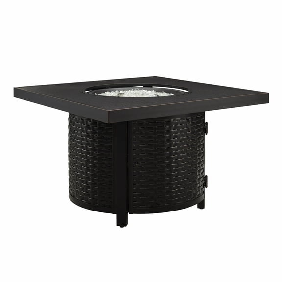 Vulcan Dalton Square Aluminum Propane Fire Pit Table