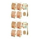 thumbnail image 4 of Wosthever Paquete de 24 cajas de dulces navideños, papel Kraft, bolsas de regalo para aperitivos navideños, adorno de galletas para embalaje de ambiente Tipo 2 2piezas Wosthever CBP162517, 4 of 6