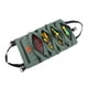 thumbnail image 1 of Bolsa de herramientas con llave plegable multifunción, bolsa de herramientas de bolsillo de almacenamiento en rollo, instrumento verde Cola Envoltura de rollo plegable, 1 of 7