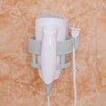 thumbnail image 1 of Maoww Hair Dryer Holder Bathroom ABS Wall Stand Sturdy Adhesive Mount Stand Washroom Storage Rack, 1 of 6