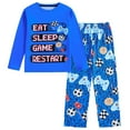 thumbnail image 4 of MuXiKeJi Clothes Boys valentines day outfit size 8,Infant Baby Boy Clothes Cute Print Trendy Sweatshirt Pullover Tops + Joggers Pants Children Fall Coat Kids, 4 of 4