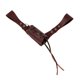 thumbnail image 2 of Percha colgante de cuero sintético rosa vaporoso, accesorio para caballero, ideal para cosplay deportivo. Marrón diestro, 2 of 8
