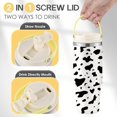 thumbnail image 6 of Ochapa Cow 30oz Tumbler Stainless Steel With Handle Flip Straw, Leakproof Travel Mug Coffee Cup, Birthday Christmas Gifts For Cow Animal Lovers Women Friends Girls Sister Daughter, 6 of 7