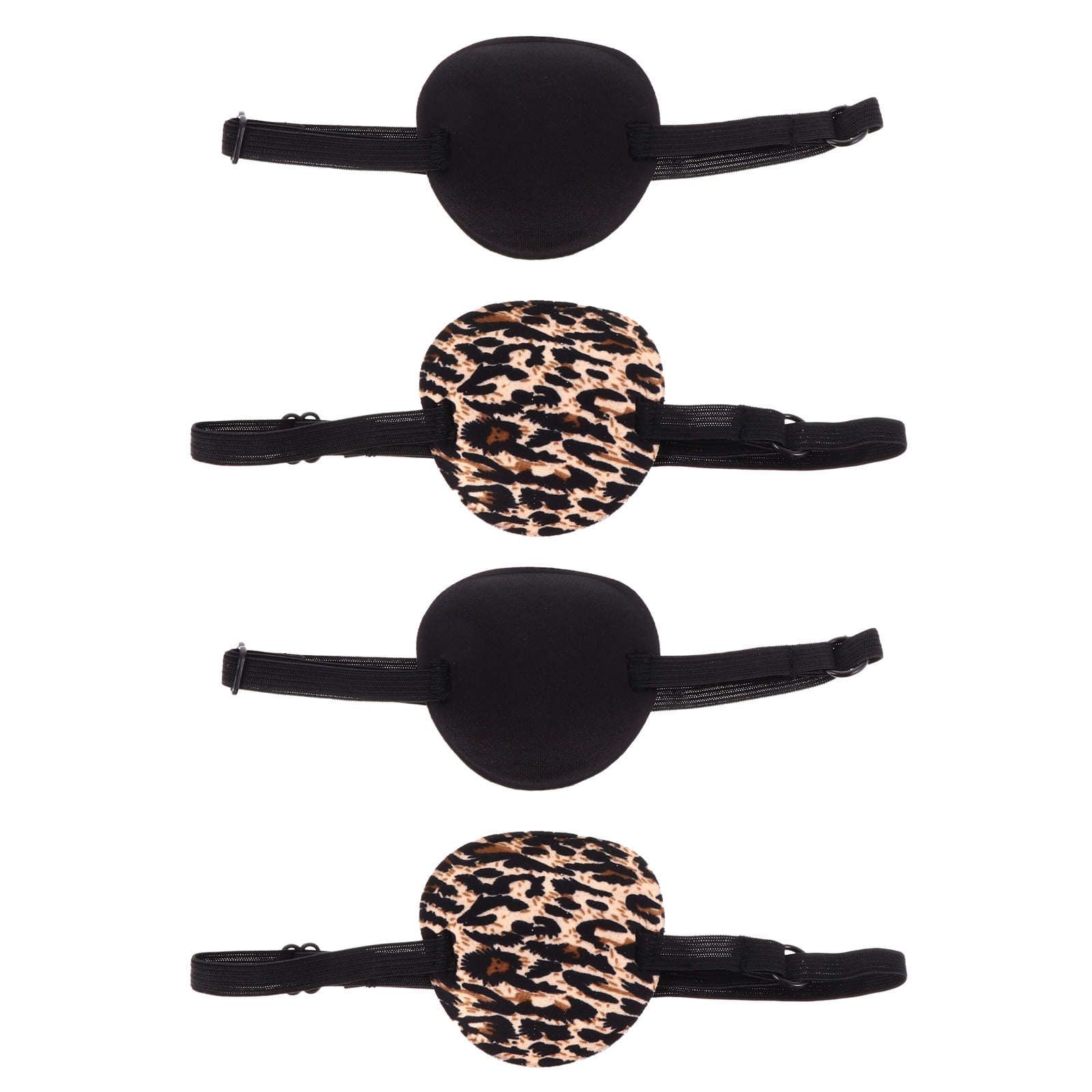 4pcs Strabismus Eye Patches Kids Adults Skin-friendly Washable Eye Mask