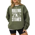 thumbnail image 4 of Funny He Is Risen Easter Unisex Sweatshirt - Christian Empty Tomb Graphic Crewneck Army Green Sweatshirt Adult Large, 4 of 7