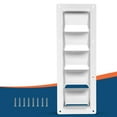thumbnail image 6 of Dickly RV Air Vent Louver Easy to Install Louvered Exhaust for RV Boat Replacements White, 6 of 8