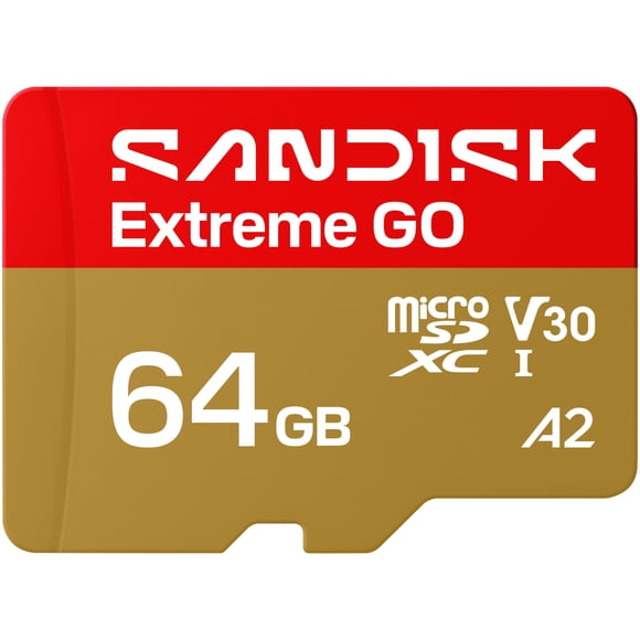 64GB SANDISK Extreme® GO microSDXC™ UHS-I Card