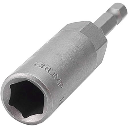 

MAYUJIAASE 1/4 Quick-Change Hex Shank 11mm Nut Setter Driver Drill Bit 80mm Length Metric No-magnetic 1 Pcs A21-3229