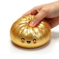 thumbnail image 4 of Stuffed Bun Dumpling Squishies, Easter Basket Stuffers Stocking Stuffers for Kids Adults, Soft Squishies for Anxiety Relief Stretchy Desk Toy, 4 of 7