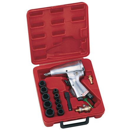 Genius Tools 16 Piece 3/8" Dr. Metric Air Impact Wrench Set - TF-316M1