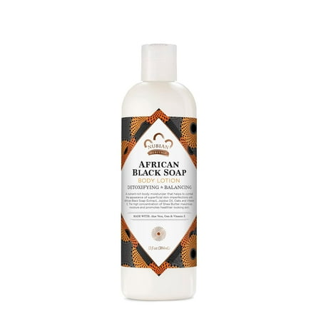 (Pack Of 6) Nubian Heritage Lotion Body Black Soap 13 Fl Oz