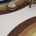 thumbnail image 5 of Rug Branch Kids Solara Ember Arc Red Indoor Soft Area Rug - 4' x 6', 5 of 7