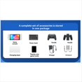 thumbnail image 3 of Nueva Bolsa de Transporte Grande para Accesorios de Switch 2, Impermeable, para Viajes, con Cargador Antiarañazos y Asa de Almacenamiento., 3 of 5
