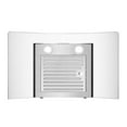 thumbnail image 6 of RCA 30 in. Regency Collection 400 CFM Ducted Glass Canopy Wall Mount Range Hood, Push Buttons, LEDs, Stainless Steel, 6 of 16