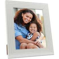 COLUMBUS WHITE 8x10 frame with Grooves - 8x10