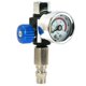 thumbnail image 2 of Válvula Reguladora de Compresor de Aire con Manómetro, para un Control Preciso en Herramientas Neumáticas/de Aire con Conector PF20 Rojo, 2 of 5