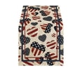 thumbnail image 2 of Aufmer Patriotic Festival Table Runner Set Star Firework USA Flag Printed Polyester Cloth Mat Combination For 4th Of July Dining Room Multi Scene Holiday Layout, 2 of 7