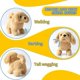 thumbnail image 4 of Plush Golden Retriever Toy Interactive Puppy Walking Barking Tail Wagging Stretching Companion Animal for Kids Toddlers Fun Electronic Toy, 4 of 5