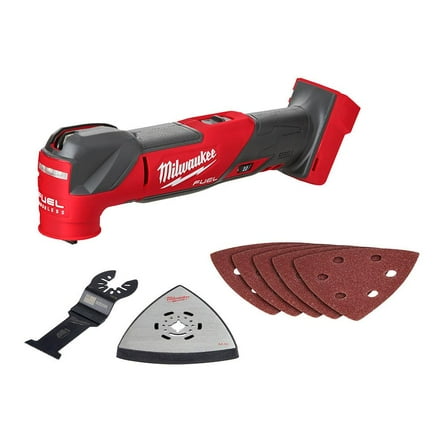 Milwaukee 283620, 18V, Cordless Electric Multi Tool Oscillating Power Tool, 20000 OPM
