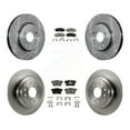 thumbnail image 1 of CMX Front Rear Disc Brake Rotors and Ceramic Pads Kit for Car Honda Crosstour Accord K8C-101338, 1 of 11