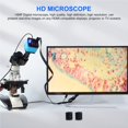 thumbnail image 2 of Microscopio Digital Hd De 14Mp 0.5X C-Mount Microscopio Cámara Industrial 1080P 30Fps Video Microscopio Usb Compatible Con Hdmi Zoom Digital 5X 32G Tarjeta Tf (Reino Unido/Ue/Ee. Uu.) Moyic TO005494-01, 2 of 7