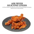 thumbnail image 2 of Reusable Air Fryer Mat with NonStick Silicone for Home Use Black Heat Resistant 4 Pieces, 2 of 8