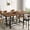 Brown, variant on Tribesigns Bar Table, Industrial Counter Height Pub Table with Metal Footrest for Dining Room, Home Bar (Brown)