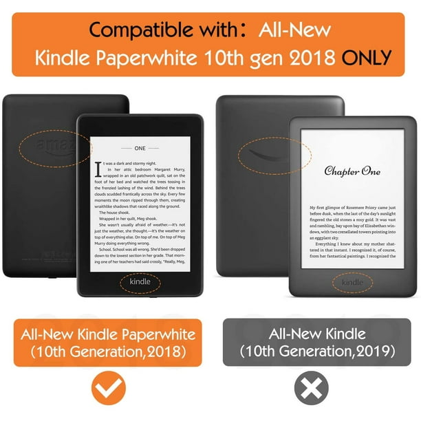 Étui compatible avec Kindle Paperwhite (10e génération, versions