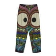 thumbnail image 5 of Balery Boho Owl print Women's Pajama Pants,Ultra Lightweight Pjs,Lounge Pant-XX-Large, 5 of 9