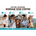 thumbnail image 6 of Cafe Snow Korean Style Iced Americano Coffee Pouch, 10 Pack, 7.77 fl oz Each, Ready-to-Drink Black Coffee Beverage, 6 of 6