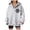 Light Gray, variant on Tops for Women Trendy Plus Size Fall Comfy Hooded Long Sleeve Rolled One Shoulder Drawstring Graphic Hoodie Cotton Sweatshirts Hoodies(Pink,XL)