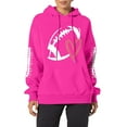thumbnail image 6 of Xyxonk Game Day Sweatshirt Women Cute Football Graphic Pullover Shirt Football Season Long Sleeve Tops, Hot Pink S, 6 of 6