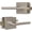 Satin Nickel, variant on Mega Handles | Prime Door Lever and Deadbolt Combo | Matte Black