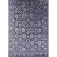 thumbnail image 1 of Ahgly Company Machine Washable Indoor Rectangle Industrial Modern Plum Purple Area Rugs, 7' x 10', 1 of 7