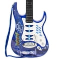thumbnail image 3 of Guitarra eléctrica para niños Toy Choice Products con 6 canciones, color azul, 3 of 6