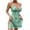 501_Green, variant on Nightgowns for Women, Lace Trim Slit Nightgown Lace Trim Side Sleep Dress Slit Bowknot Decor Sleep Spaghetti Dress, Women's Sleepwear Yellow