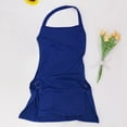 thumbnail image 5 of Ladies Trendy Halterneck Bodycon Short Dress with Backless Side High Slit Hollowed Out Dresses for Nightclub Evening, 5 of 9