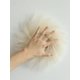 thumbnail image 4 of 1pc Artificial Pampas Grass Wreath, 32cm Beige Reed Ring For Wall Decor, 4 of 5