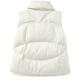 thumbnail image 4 of Chaquetas y abrigos casuales sin mangas y sin capucha para mujer, abrigo de bolsillo, chaqueta larga de invierno sin mangas, chaleco de algodón con plumón, abrigo para mujer, 4 of 4