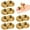 As shown, variant on LOLIPPYY 10pcs Copper Finger Cymbals Small Finger Cymbals Belly Dancing Mini Cymbals Musical Instrument