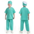 thumbnail image 2 of Toptie Surgeon Role Play Girl's Halloween Fancy-Dress Costume, S, 2 of 6